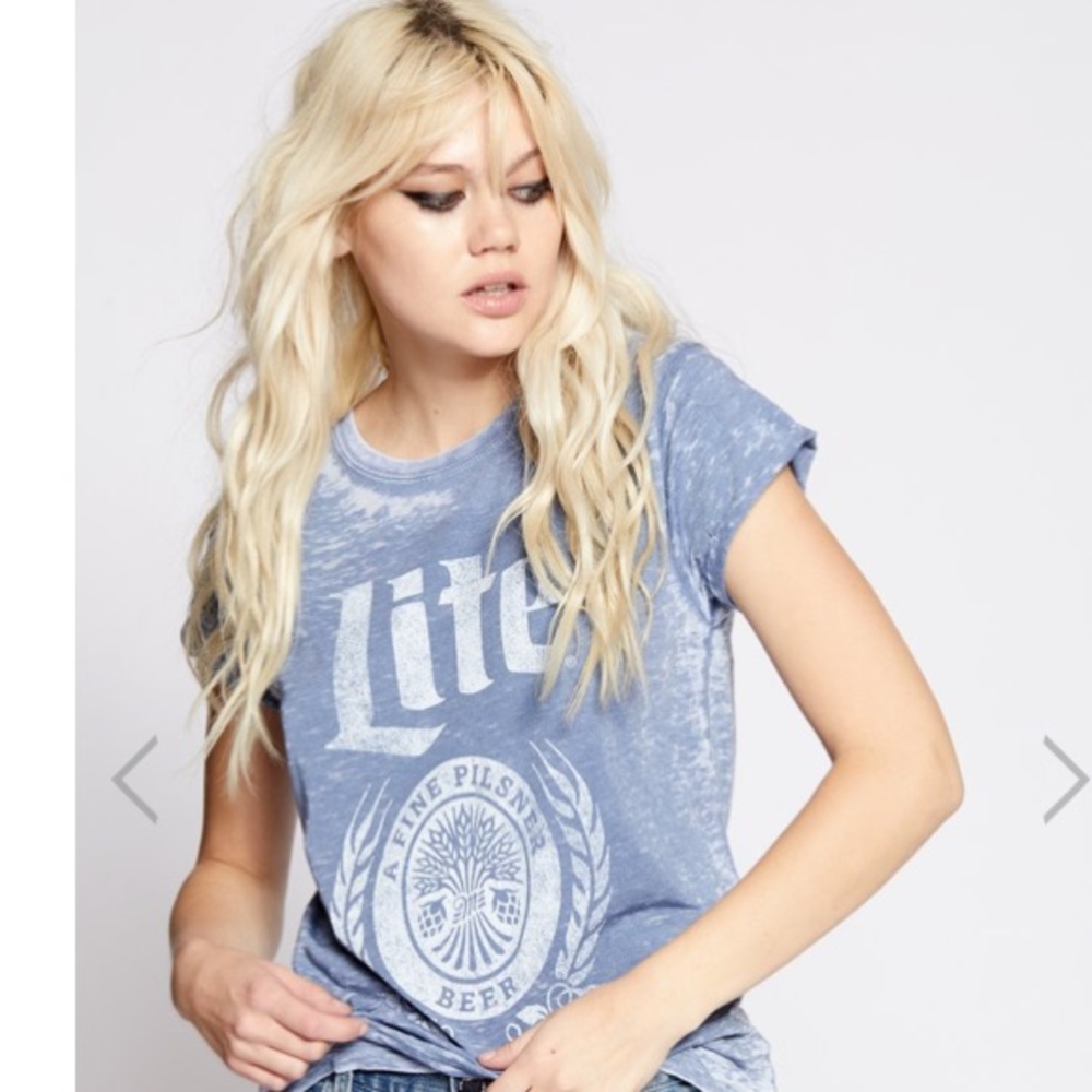 Miller lite fitted tee